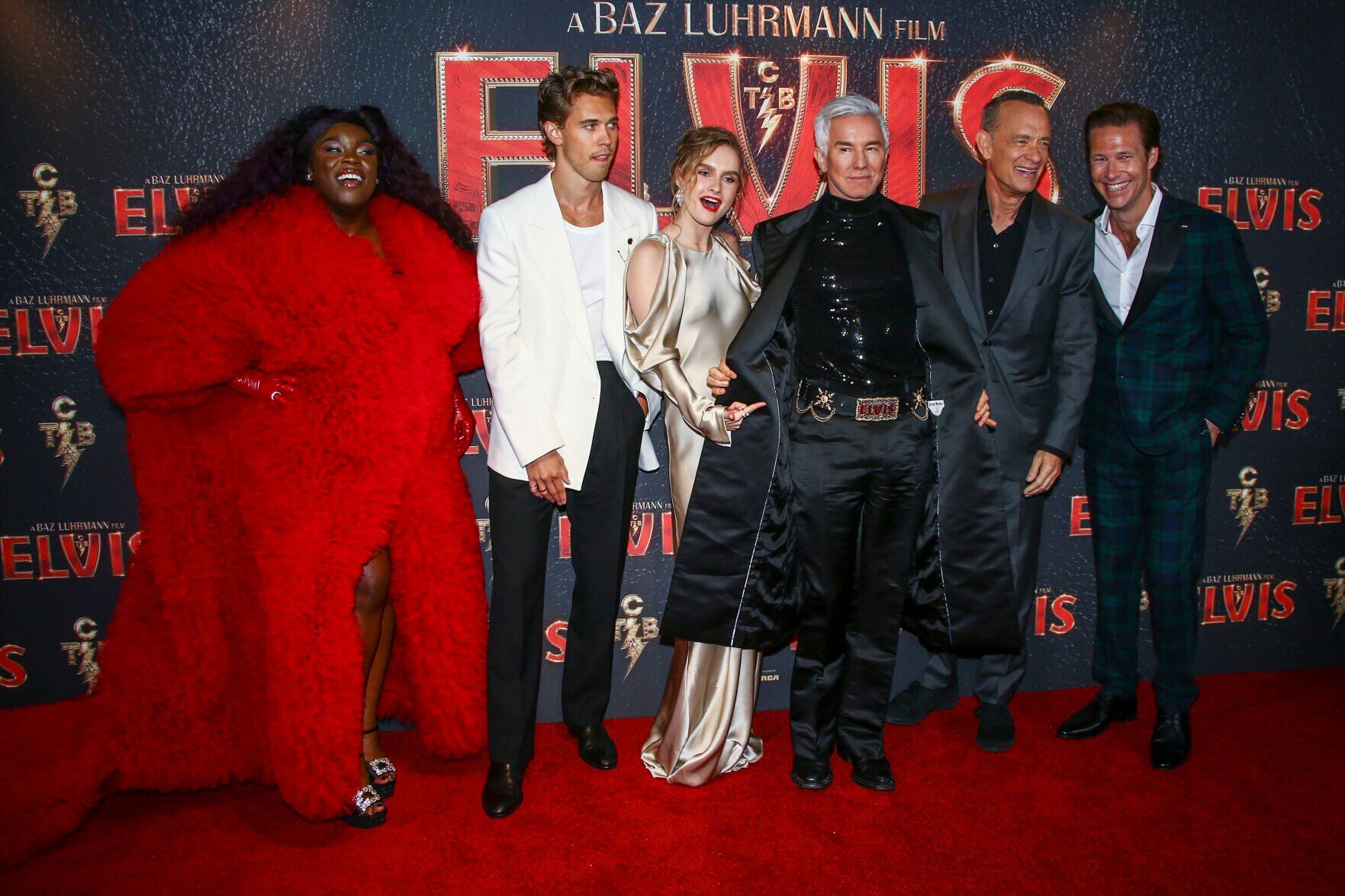 APTOPIX Britain Elvis Premiere